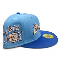 Atlanta Braves Summer Vibes Pack 30th Anni Patch Peach UV New Era 59FIFTY Fitted Hat