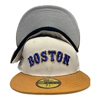 Boston Red Sox Chrome and Brown CG Aux Pack Part 2 2004 WS Patch Gray UV New Era 59FIFTY Fitted Hat