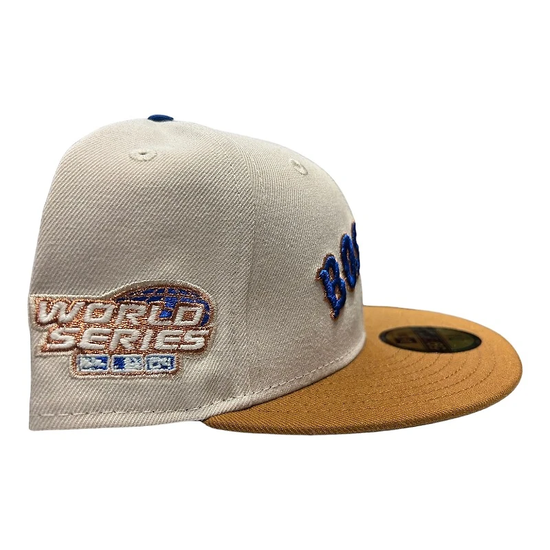 Boston Red Sox Chrome and Brown CG Aux Pack Part 2 2004 WS Patch Gray UV New Era 59FIFTY Fitted Hat