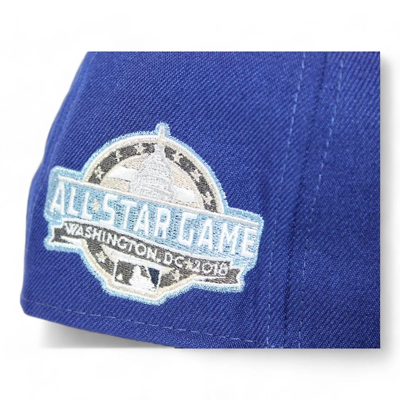 Washington Nationals Blue and Black "Banger Brims Pack" 2018 All Star Game Patch Gray UV New Era 59Fifty Fitted Hat