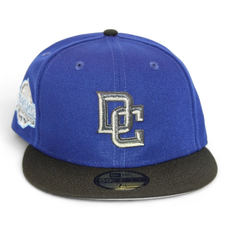 Washington Nationals Blue and Black "Banger Brims Pack" 2018 All Star Game Patch Gray UV New Era 59Fifty Fitted Hat