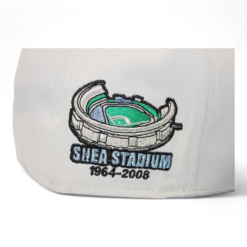 New York Mets Stone and Black "Banger Brims Pack" Shea Stadium Patch Green UV Era 59Fifty Fitted Hat