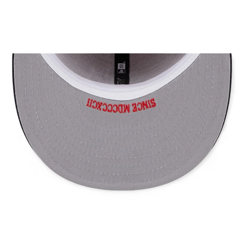 St. Louis Cardinals Red Navy Two Tone Logo Patch Gray Since 1892 UV New Era 59FIFTY Fitted Hat