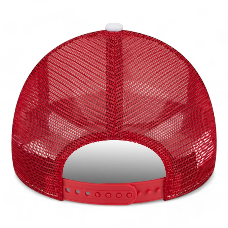 St. Louis Cardinals White and Red with Rope New Era A-Frame 9FORTY Snapback Hat