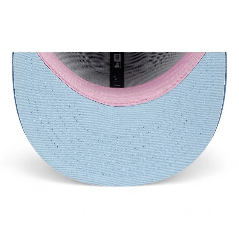 St. Louis Cardinals Baby Blue and Pink 2011 World Series Patch Blue UV New Era 9FIFTY Snapback Hat