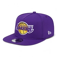 Los Angeles Lakers Classic Purple Gray UV New Era A-Frame 9FIFTY Snapback Hat