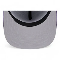 Los Angeles Lakers Classic Purple Gray UV New Era A-Frame 9FIFTY Snapback Hat
