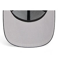 Atlanta Braves Black and White Classic Gray UV New Era A-Frame 9FIFTY Snapback Hat