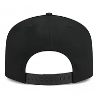 Atlanta Braves Black and White Classic Gray UV New Era A-Frame 9FIFTY Snapback Hat