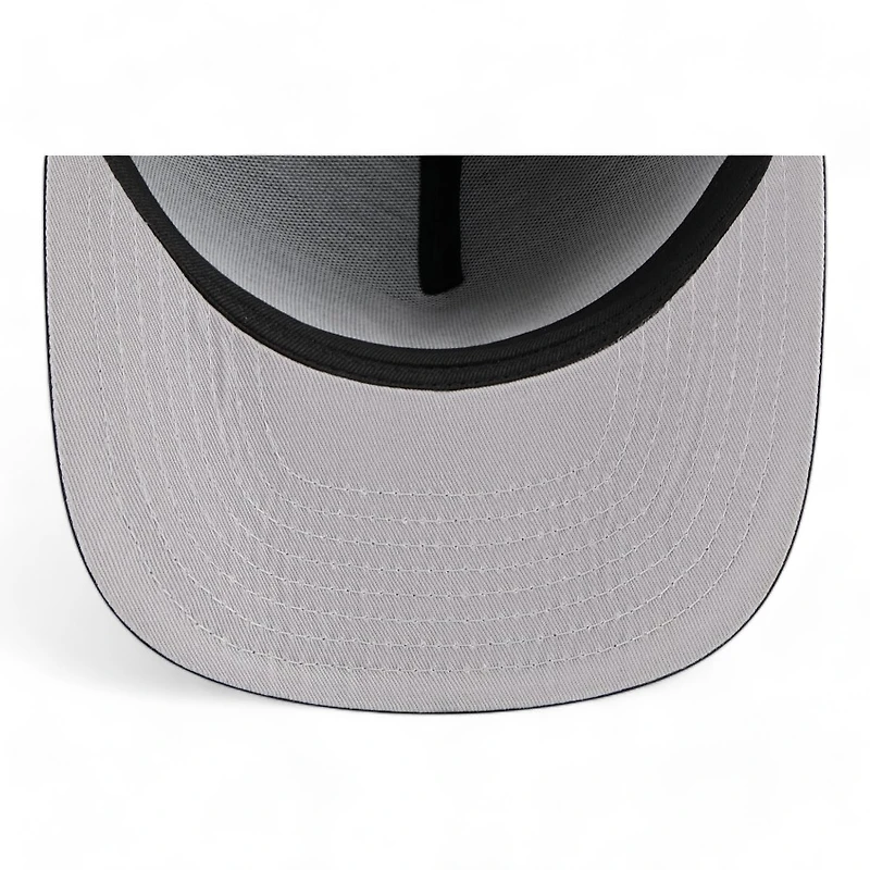 New York Yankees Black and White Classic Gray UV New Era A-Frame 9FIFTY Snapback Hat