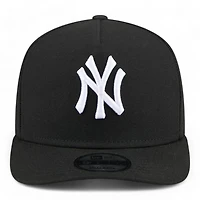 New York Yankees Black and White Classic Gray UV New Era A-Frame 9FIFTY Snapback Hat