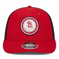 St. Louis Cardinals Red with Established in 1892 Logo Black UV New Era Low Profile 9FIFTY Snapback Hat