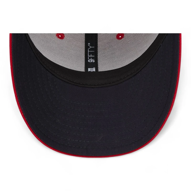 St. Louis Cardinals Red with Established in 1892 Logo Black UV New Era Low Profile 9FIFTY Snapback Hat