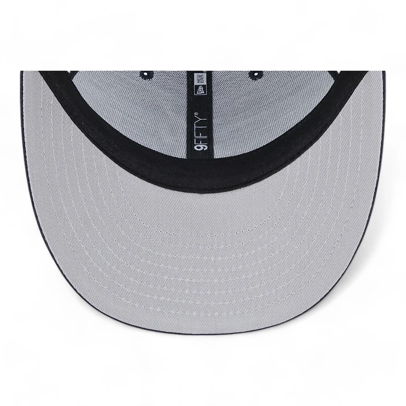 Atlanta Braves Navy Blue Classic Gray UV New Era Low Profile 9FIFTY Snapback Hat