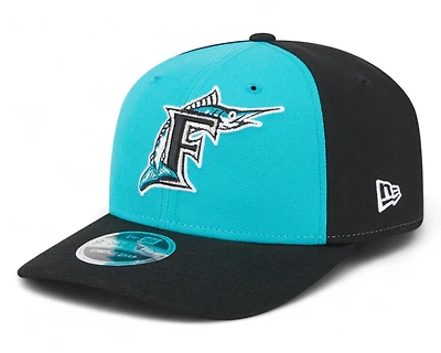 Florida Marlins Cooperstown Collection New Era 9SEVENTY Stretch Snapback Hat