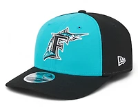 Florida Marlins Cooperstown Collection New Era 9SEVENTY Stretch Snapback Hat