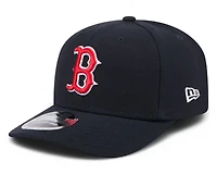 Boston Red Sox Classic Navy Blue New Era 9SEVENTY Stretch Snapback Hat