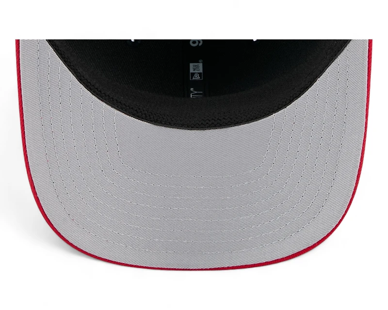 Atlanta Braves Classic Navy Blue and Red New Era 9SEVENTY Stretch Snapback Hat