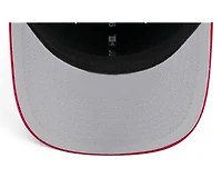 Atlanta Braves Classic Navy Blue and Red New Era 9SEVENTY Stretch Snapback Hat