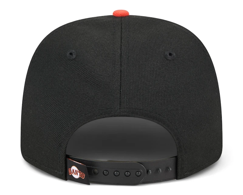 San Francisco Giants Classic Black New Era 9SEVENTY Stretch Snapback Hat