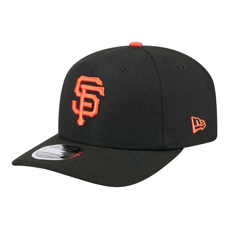 San Francisco Giants Classic Black New Era 9SEVENTY Stretch Snapback Hat