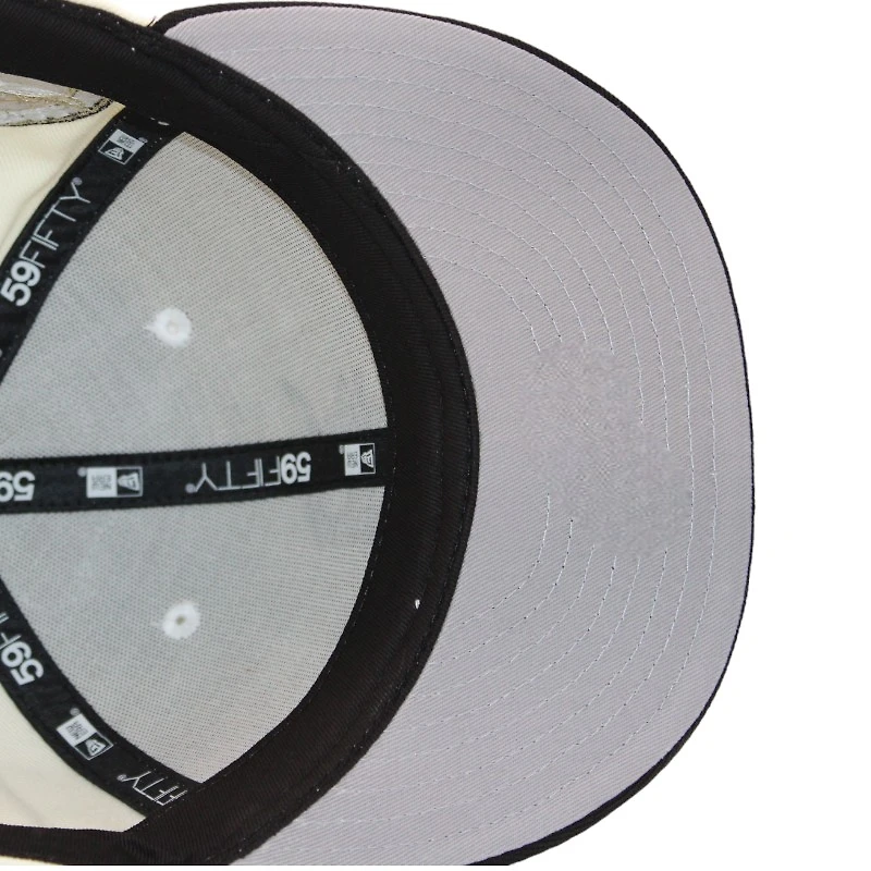 Detroit Tigers Cream and Black "IceTrey Daytons" 1968 All Star Game Patch Gray UV New Era 59Fifty Fitted Hat