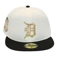 Detroit Tigers Cream and Black "IceTrey Daytons" 1968 All Star Game Patch Gray UV New Era 59Fifty Fitted Hat