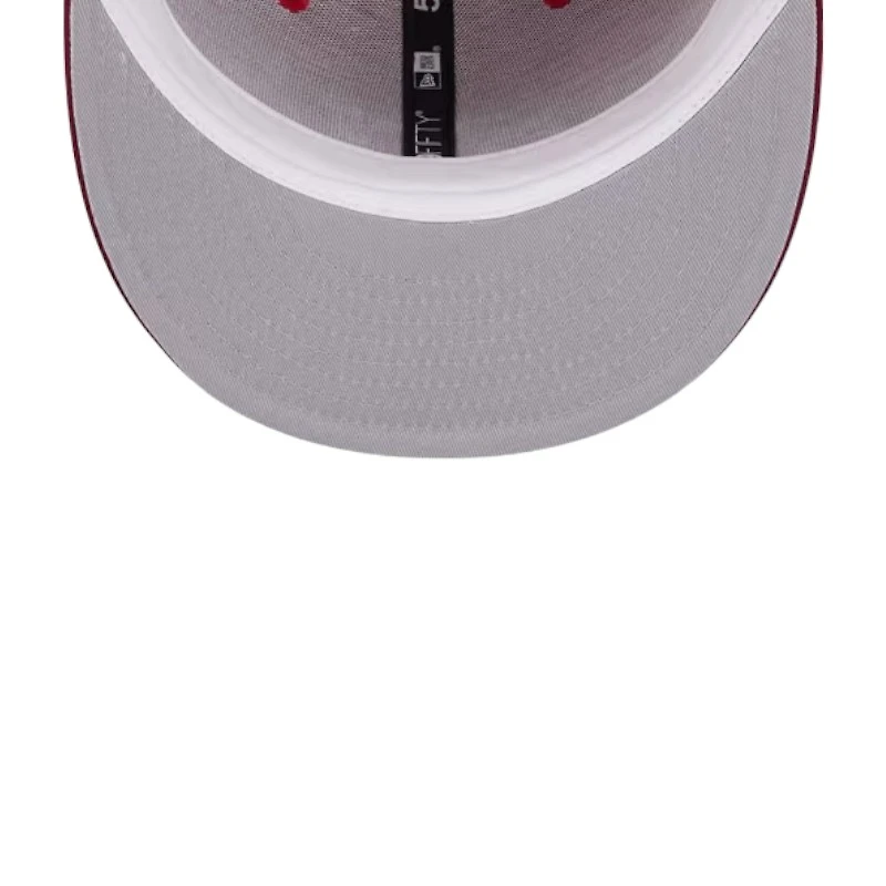 St. Louis Cardinals Red Throwback Pinstripe City Connect New Era 59FIFTY Fitted Hat