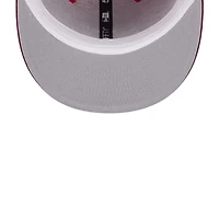 St. Louis Cardinals Red Throwback Pinstripe City Connect New Era 59FIFTY Fitted Hat