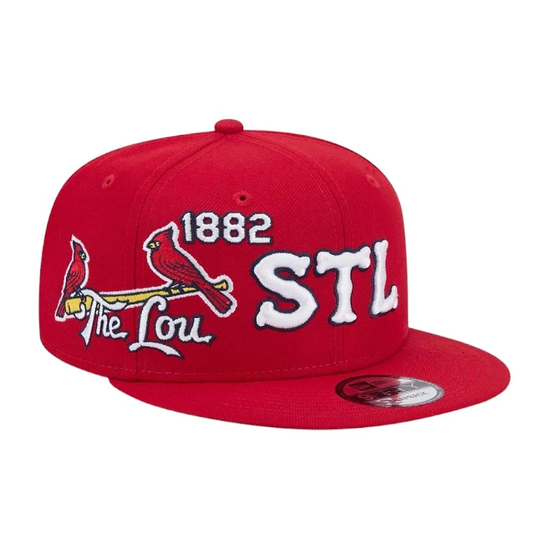 St. Louis Cardinals Red "The Lou" City Connect New Era 9FIFTY Snapback Hat