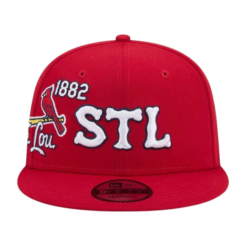 St. Louis Cardinals Red "The Lou" City Connect New Era 9FIFTY Snapback Hat