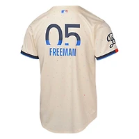 Youth Los Angeles Dodgers Freddie Freeman Cream Nike City Connect Limited Player Jersey