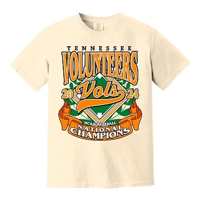 Tennessee Volunteers Comfort Colors 2024 Baseball National Champions Adult Shirt