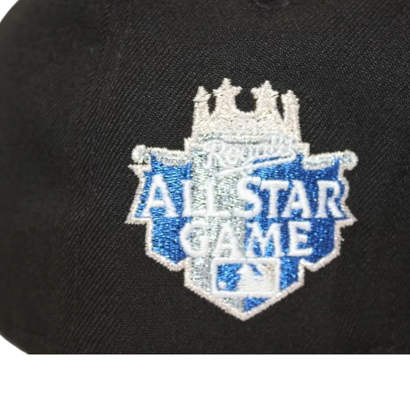 Kansas City Royals Black " MRodd DPM Stock Pack" 1998 World Series Patch Gray UV New Era 59Fifty Fitted Hat