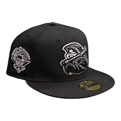 *PREORDER* Rochester Red Wings Black Kicks & Couture II 20 Seasons Patch Gray UV 59FIFTY Fitted Hat
