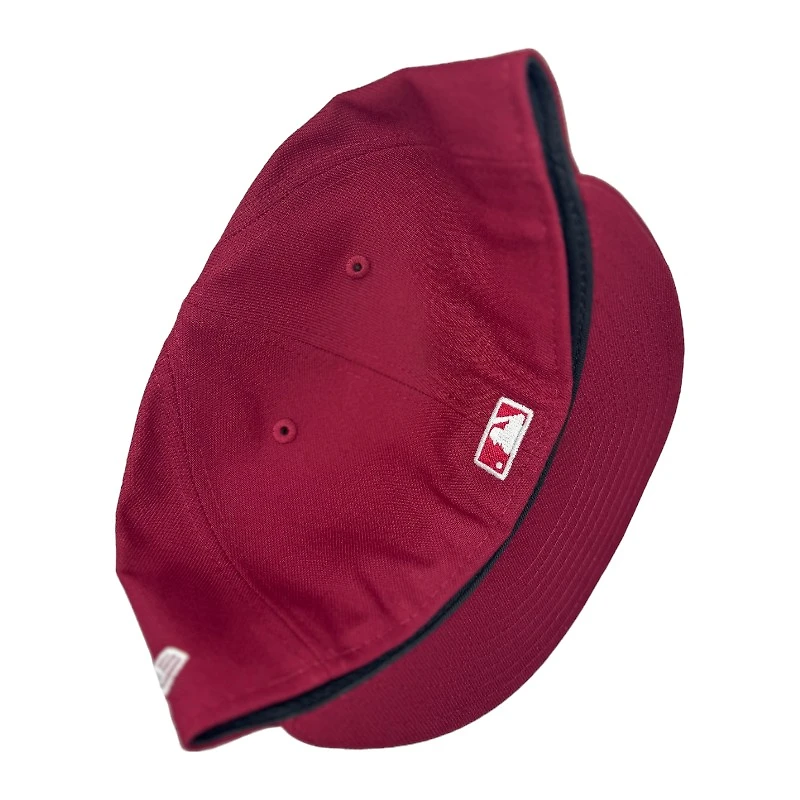 St. Louis Cardinals Maroon and White Basic New Era 59FIFTY Fitted Hat