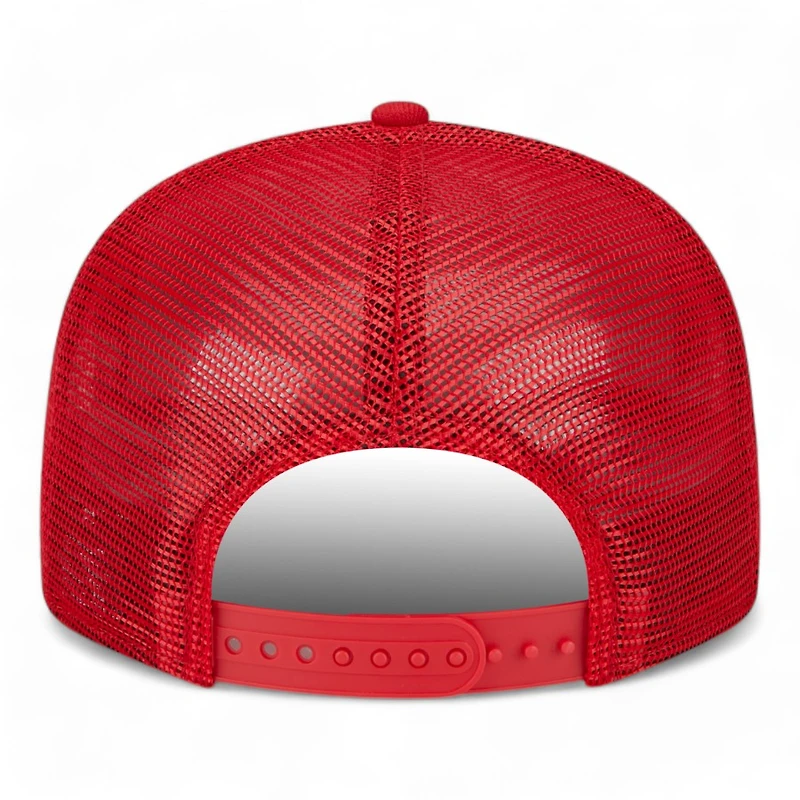 St. Louis Cardinals Red Trucker Mesh 2011 World Series Patch Gray UV New Era 9FIFTY Snapback Hat