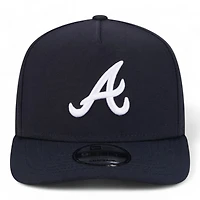 Atlanta Braves Navy Blue Basic New Era A-Frame 9FIFTY Snapback Hat