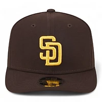 San Diego Padres Brown Basic New Era 9SEVENTY Stretch Snapback Hat