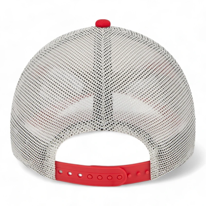 St. Louis Cardinals Red with White Trucker Mesh Red UV New Era 9TWENTY Snapback Hat