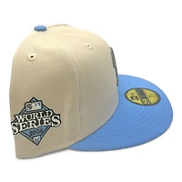 Philadelphia Phillies Stone Gray and Steel Blue 2008 WS Patch UV New Era 59FIFTY Fitted Hat