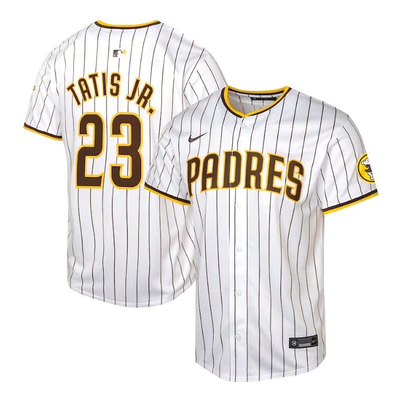 Youth San Diego Padres Fernando Tatis Jr Nike Limited White Home Player Jersey