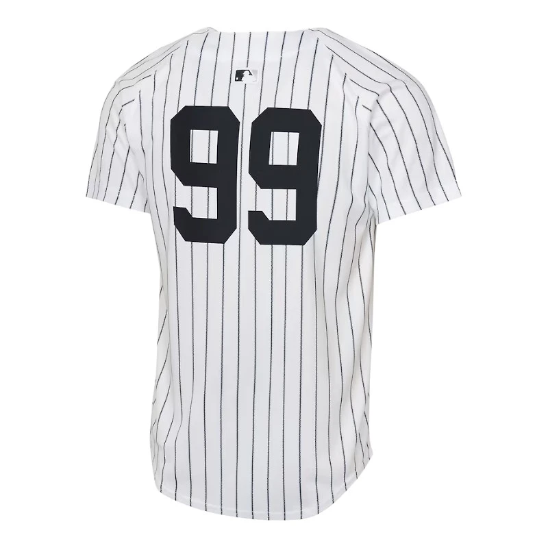 Youth New York Yankees Aaron Judge Nike Limited White Home Player Jersey
