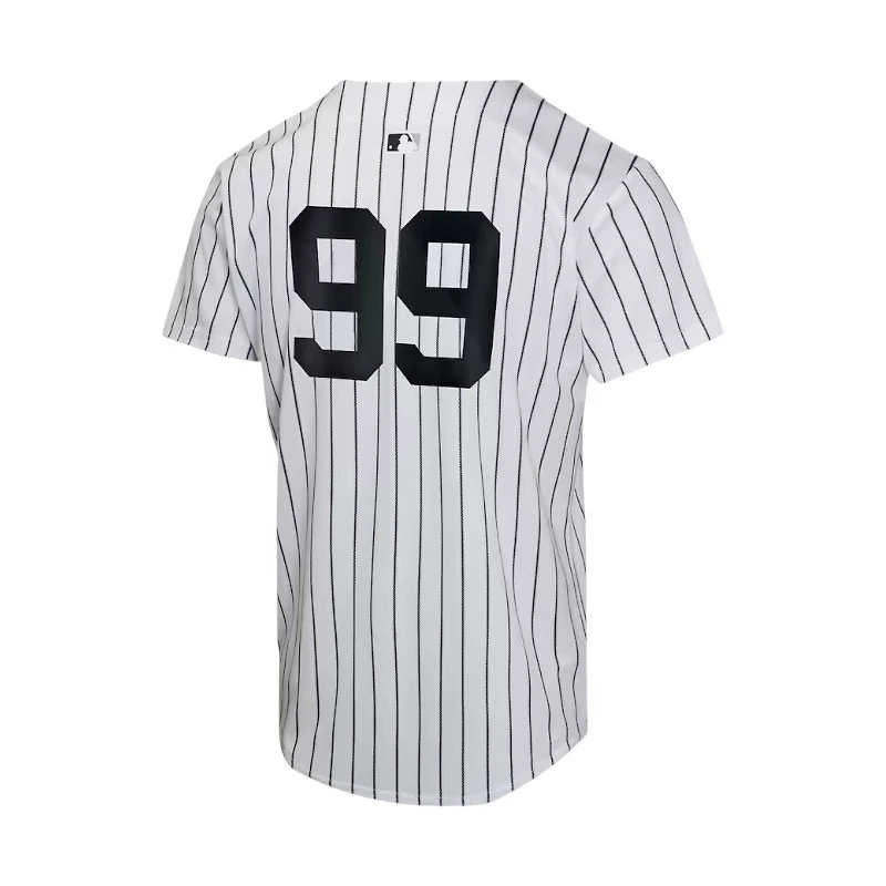 Youth New York Yankees Aaron Judge No Name White Pinstripe Nike Home Jersey
