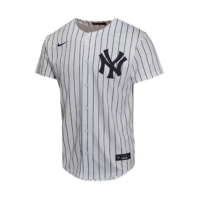 Youth New York Yankees Aaron Judge No Name White Pinstripe Nike Home Jersey