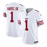 San Francisco 49ers Deebo Samuel Sr White Nike Vapor F.U.S.E Limited Jersey