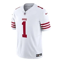 San Francisco 49ers Deebo Samuel Sr White Nike Vapor F.U.S.E Limited Jersey