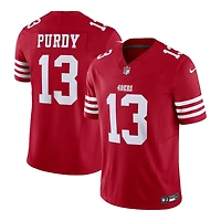 San Francisco 49ers Brock Purdy Red Nike Vapor F.U.S.E Limited Jersey