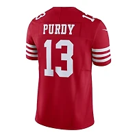 San Francisco 49ers Brock Purdy Red Nike Vapor F.U.S.E Limited Jersey