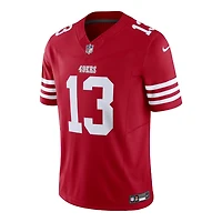 San Francisco 49ers Brock Purdy Red Nike Vapor F.U.S.E Limited Jersey